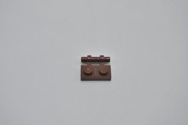 LEGO 4 x Platte m. Griff rotbraun Reddish Brown Plate Mod. 1x2 Bar Handle 2540 