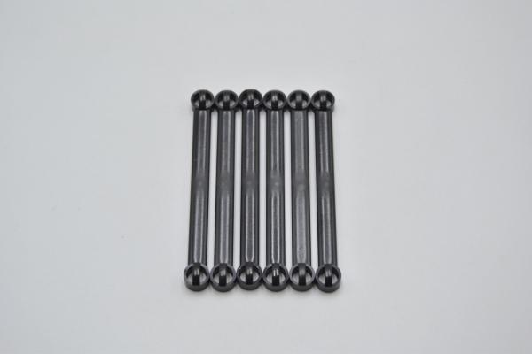 LEGO 6 x Stabilisator Strebe schwarz Black Technic Link 1x9 32293