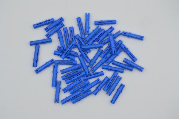 LEGO 50 x Technik Verbinder lang blau blue technic long connector 6558 4514553