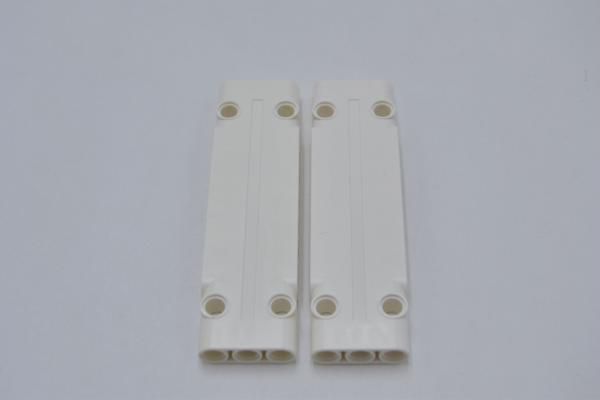 LEGO 2 x Paneele weiÃŸ White Technic Panel Plate 3x11x1 15458