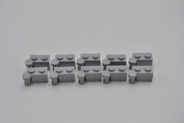 LEGO 10 x Scharnier neuhell grau Light Bluish Gray Hinge Brick 1x4 Top 3830