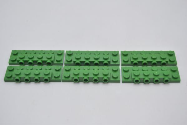 LEGO 6 x Konverter mit Noppen grÃ¼n Green Plate Modified 2x6x2/3 4 Studs 87609