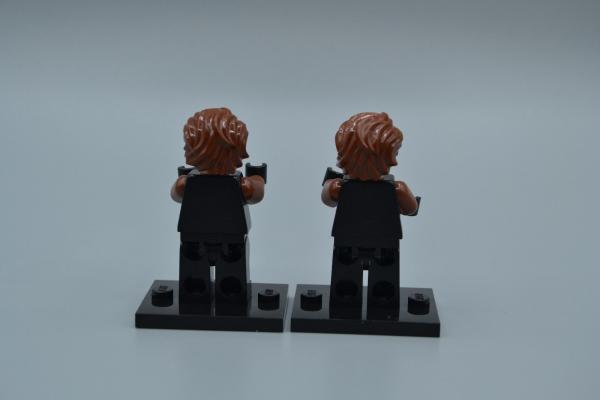 LEGO 2 x Figur Minifigur Star Wars Anakin Skywalker schwarz Weste sw618