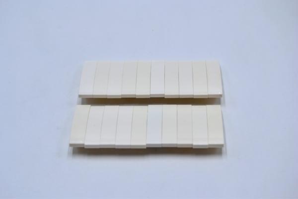 LEGO 20 x Bogenstein weiÃŸ White Slope Curved 4x1 61678 4518992