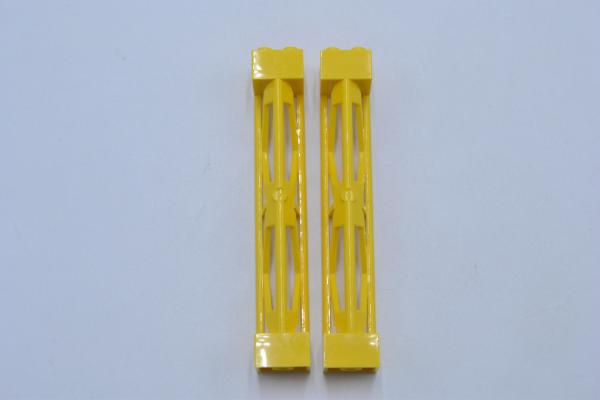 LEGO 2 x Pfeiler StÃ¼tze gelb Yellow Support 2x2x10 Girder Triangular 58827