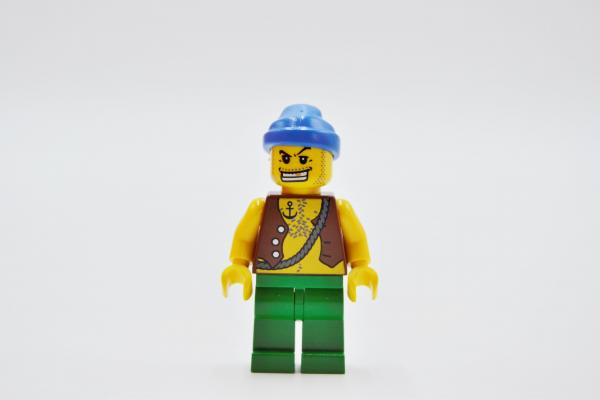 LEGO Figur Minifigur Pirates Pirates II Pirate Vest and Anchor Tattoo pi107