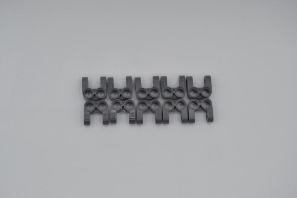 LEGO 10 x Technic Verbinder neues dunkelgrau Dark Bluish Gray Connector 41678