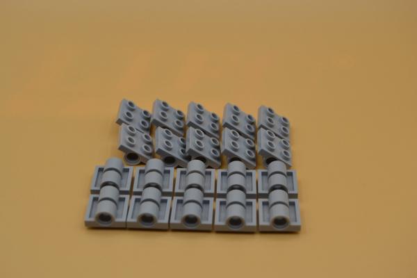 LEGO 20 x Platte 2 LÃ¶cher neuhell grau Light Bluish Gray Plate 2x2 Holes 2817 