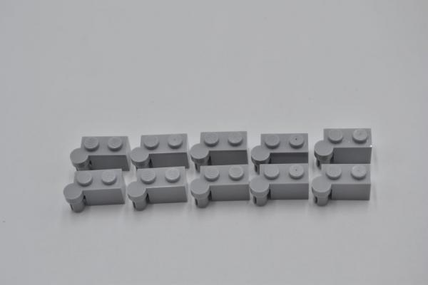 LEGO 10 x Scharnier neuhell grau Light Bluish Gray Hinge Brick 1x4 Top 3830