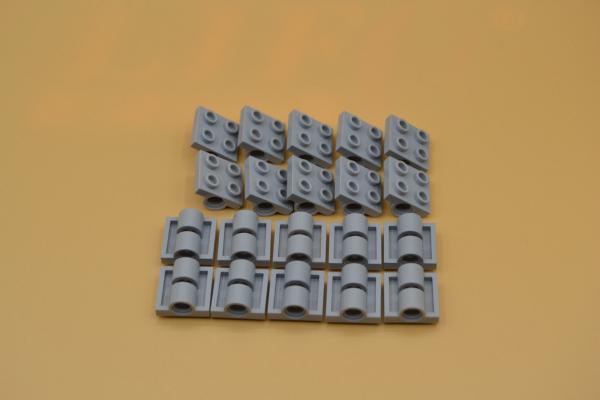 LEGO 20 x Platte 2 LÃ¶cher neuhell grau Light Bluish Gray Plate 2x2 Holes 2817 