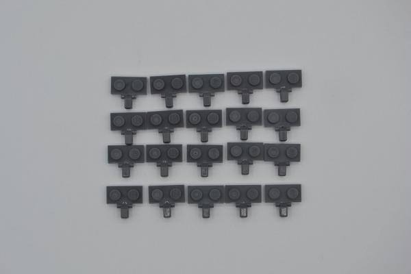 LEGO 20 x Scharniere neues dunkelgrau Dark Bluish Gray Hinge 1x2 Locking 44567