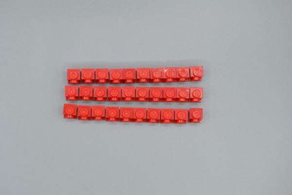 LEGO 30 x Konverter Lampenhalter rot Red Brick Modified 1x1 Headlight 4070