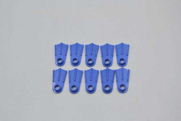 LEGO 10 x Schwimmflosse blau Blue Minifigure Footgear Flipper 2599a