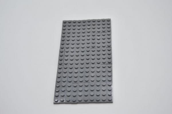 LEGO 50 x Basisplatte neues dunkelgrau Dark Bluish Gray Plate 1x4 3710 