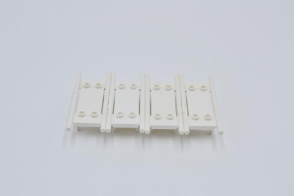 LEGO 4 x Trage Liege Bett Krankenhaus weiÃŸ white stretcher 4714 4715 4714c01