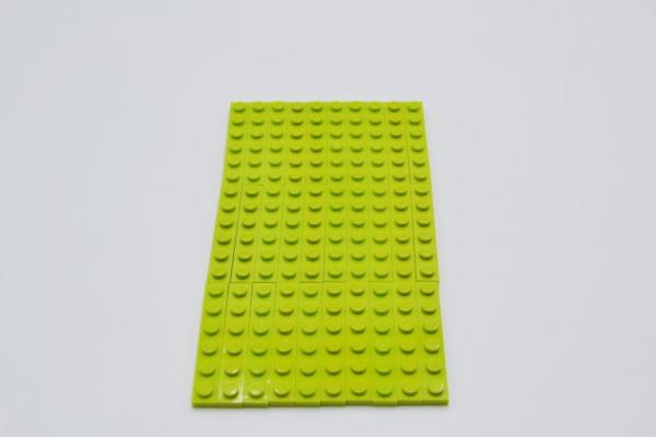 LEGO 30 x Basisplatte lindgrÃ¼n Lime Basic Plate 1x6 3666 4529160