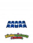 LEGO 10 x SchrÃ¤gstein Wanne blau Blue Slope Inverted 45 4x4 Double 4854