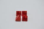 LEGO 4 x Dachstein Eckstein rot Red Slope Inverted 45 2x2 Double Convex 3676