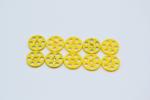 LEGO 10 x Technik Riemenscheibe gelb Yellow Technic Wedge Belt Wheel Pulley 4185