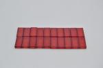 LEGO 20 x Fliese Kachel transparent rot Trans-Red Tile 1x2 with Groove 3069b