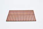 LEGO 6 x Basisplatte rotbraun Reddish Brown Basic Plate 6x6 3958 4217848