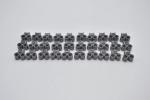 LEGO 30 x Verbinder neues dunkelgrau Dark Bluish Gray Technic Connector 32291