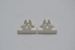 LEGO 2 x Magnethalterung kurz weiÃŸ White Magnet Holder 2x2 Short Arms 2609a