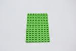 LEGO Basisplatte Bauplatte 16x8 Noppen Bright Green Baseplate 8x16 3865