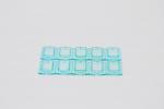 LEGO 10 x Scheibe transparent hellblau Trans-Light Blue Glass Window 1x2x2 4862