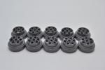 LEGO 10 x Rad Felge neues dunkelgrau Dark Bluish Gray Wheel 31mm D. x 15mm 60208