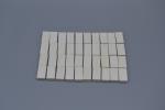 LEGO 40 x Kachel Fliese weiÃŸ White Tile 1x2 with Groove 3069b