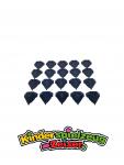 LEGO 20 x Keilstein Dachstein dunkelblau Dark Blue Wedge 4x4 Pointed 22391