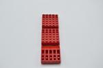 LEGO 15 x Dachstein invers rot Red Slope Curved 6x1 Inverted 42023