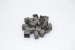 LEGO 20 x Basisstein Baustein alt dunkelgrau Dark Gray Basic Brick 2x2 3003
