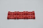 LEGO 6 x KotflÃ¼gel rot Red Vehicle Mudguard 2x4 with Headlights 93590