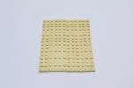 LEGO 6 x Basisplatte Bauplatte Grundplatte beige Tan Basic Plate 2x16 4282