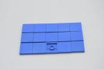 LEGO 15 x Fliese Kachel ohne Rille blau Blue Tile 2x2 without Groove 3068a