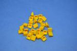 LEGO 30 x Stein 1x1 x 2/3 Schrägstein gelb yellow brick roof tile 54200 4504381
