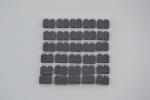 LEGO 30 x Steine neues dunkelgrau Dark Bluish Gray Brick 1x2 Grille 2877