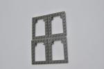 LEGO 4 x FalltÃ¼r Rahmen alt dunkelgrau Dark Gray Plate 6x8 Trap Door Frame 30041