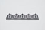 LEGO 10 x Teller Pin neues dunkelgrau Dark Bluish Gray Brick Modified 2x2 30592
