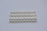 LEGO 30 x Stein Clip weiÃŸ White Brick Modified 1x1 Open U Clip Solid Stud 60475