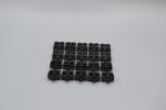 LEGO 20 x halbe Achse 2x2 schwarz black bearing element 4488 448826