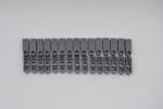 LEGO 30 x Technic Verbinder neues dunkelgrau Dark Bluish Gray Connector 3L 42003