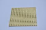 LEGO Bauplatte Basisplatte beige beidseitig bebaubar Tan Plate 16x16 91405
