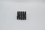 LEGO 20 x Technik Achs Pin Verbinder schwarz Black Technic Axle Connector 6538c