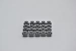 LEGO 20 x Konverter neues dunkelgrau Dark Bluish Gray Brick 1x1 2 Studs 47905
