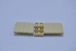 LEGO 10 x Bogenstein Dach beige Tan Slope Curved 4x1 61678