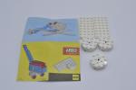 LEGO Set 402 Plattenspieler weiÃŸ mit BA White Turntables with instruction