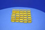 LEGO 30 x BÃ¼gel Fliese 1x2 Griff gelb Yellow Tile Modified 1x2 Bar Handle 2432